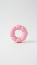 Bubblegum Pink Tactile Ring Toy