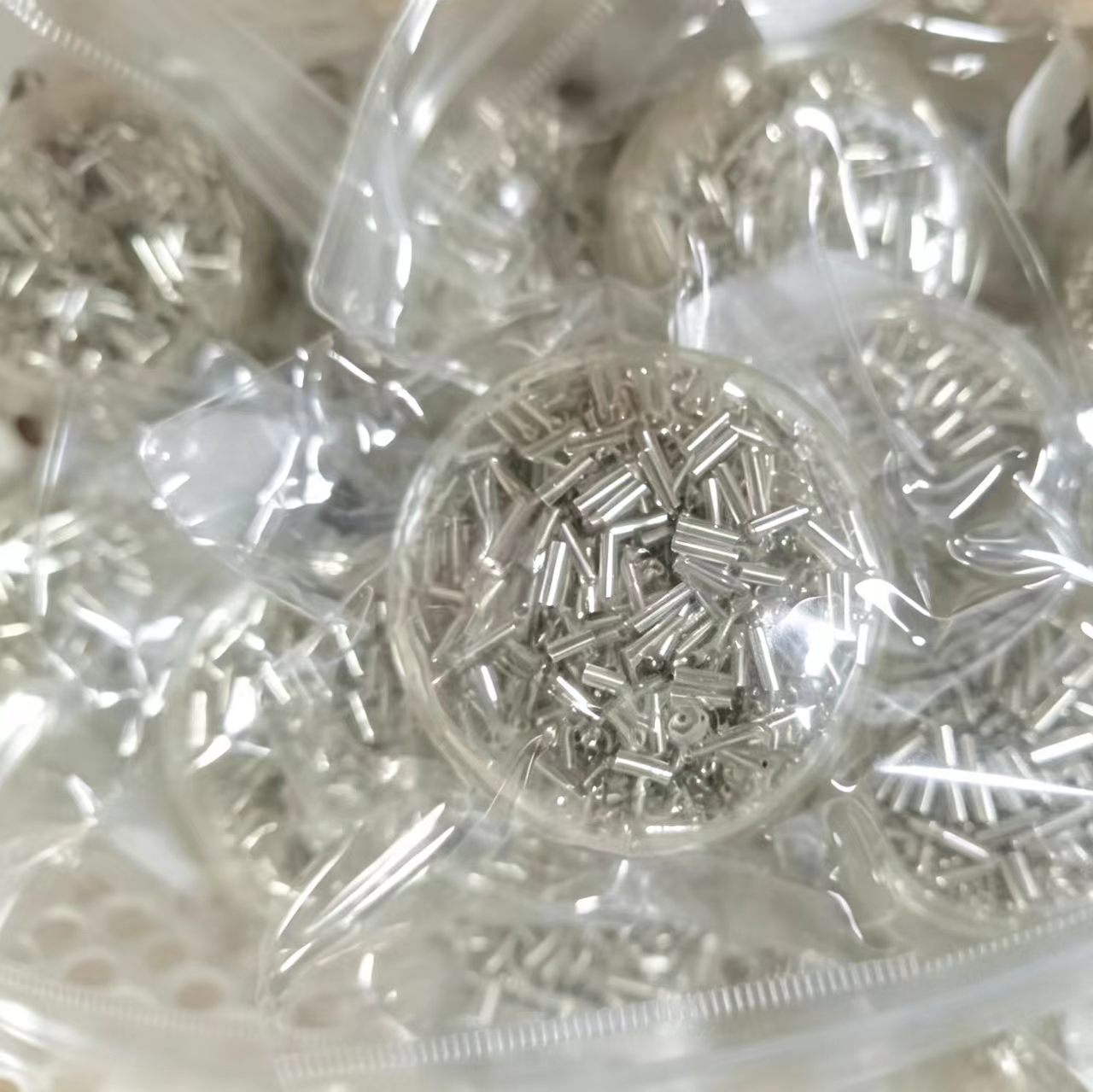 Scrap Metal Fidget Sphere Squishy Toy